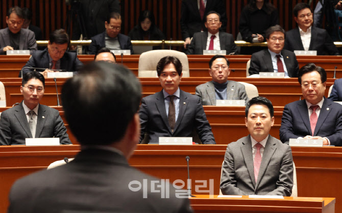 의원총회, '표정 어두운 국민의힘'                                                                                                                                                        