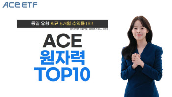 한투운용 ACE 원자력TOP10 ETF, 6개월 수익률 87% '1위'