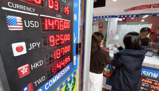 중동 전쟁 여파로 원화 가치 3.8% 하락..주요국 중 최상위                                                                                                                                            