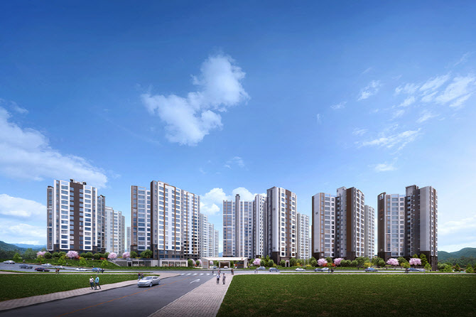 신축 대단지 중심으로 주거 선호도 유지… 내포 ‘디에트르 에듀시티’ 1474세대 규모 조성