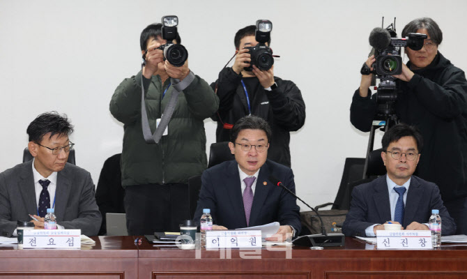 당정협의, '발언하는 이억원 금융위원장'                                                                                                                                                  