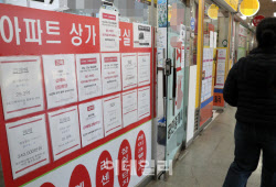 [포토] 부동산 업소 시세표                                                                                                                                                                               