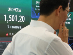 환율, 정규장 종가도 1500원 돌파 …위기는 아니라지만