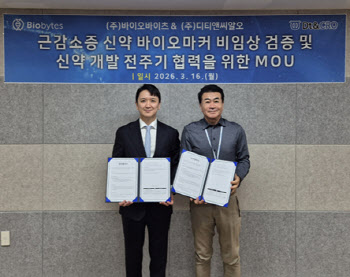 디티앤씨알오, 근감소증 신약개발기업 바이오바이츠 신약개발 전주기 협력