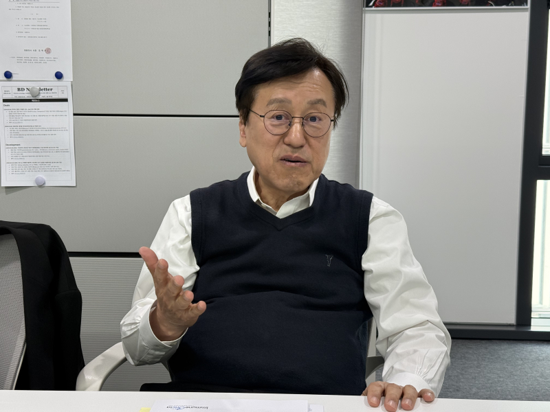 김흥태 이뮨온시아 대표 "IMC-002 항체 기술수출·국내 상용화 투트랙 전략 전개"