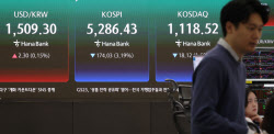 '이란·터보퀀트 쇼크' 코스피, 3%대 하락…코스닥도 2% 내려
