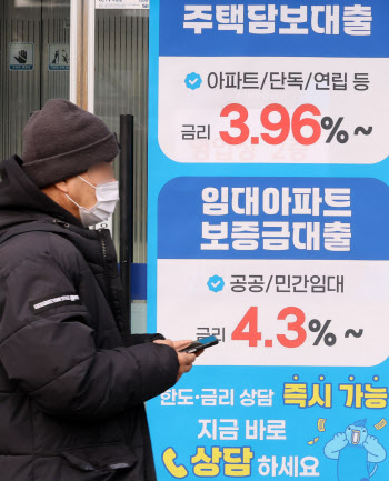 '영끌족 진짜 어떡해' 주담대 7% 돌파…중동사태 ‘불똥’