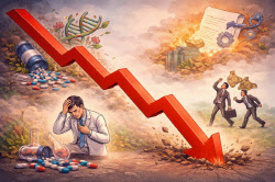 삼천당제약, 하한가 이어 5%대↓…불성실공시법인 지정예고[특징주]