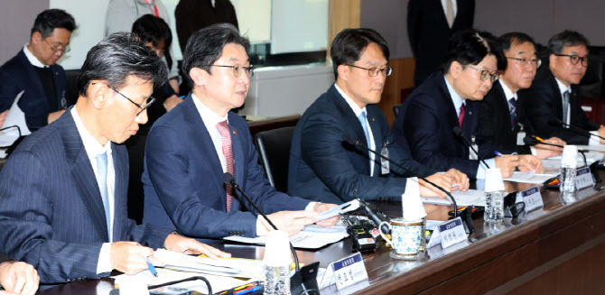 중동상황 피해업종 관련 산업·금융권 간담회 열려                                                                                                                                                   