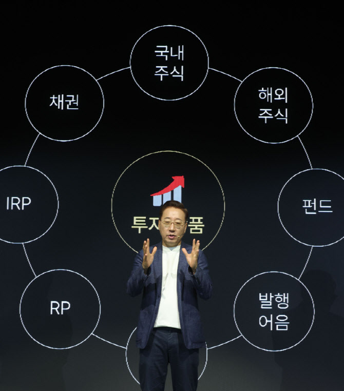 투자 관련해 설명하는 윤호영 카카오뱅크 대표                                                                                                                                                       