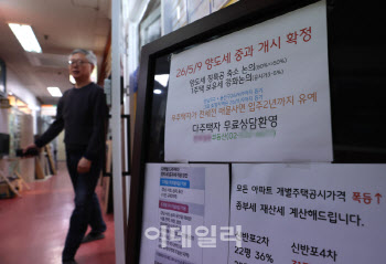 정부, '5월 9일'까지 토지거래허가 신청 시 양도세 중과 배제