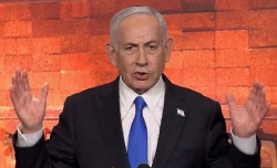 네타냐후 "이스라엘이 유럽 지키고 있어...자유의 최전선"