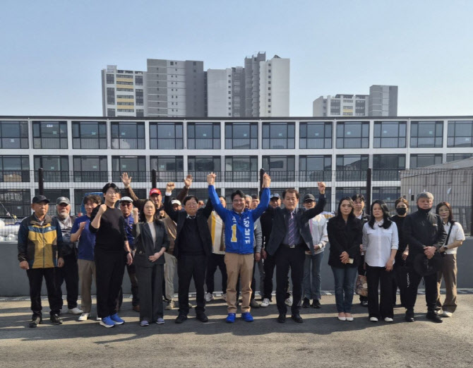 심우창·서원선  "강남규 검단구청장 예비후보 지지"