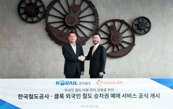 외국인도 코레일 실시간 예매…클룩, 철도 승차권 서비스 론칭