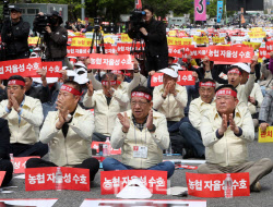 [포토] 농협 자율성 수호 결의대회 참석한 비대위원들                                                                                                                                                      