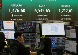 외국인 주식·국채 양매수…환율, 장 중 10원대 내리며 1470원 초반대