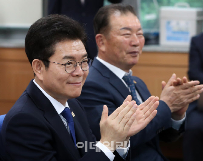  정원오 후보, 서울시노인회 간담회                                                                                                                                                                 