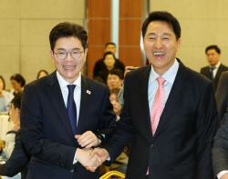 정원오, 오세훈에 16%p 앞섰다…서울시장 가상 대결