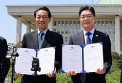 네거티브보다 정책…정원오, 우상호와 ''서울-강원'' 상생 협약