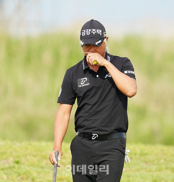  허인회, 버디 놓치며 아쉬움                                                                                                                                                                       