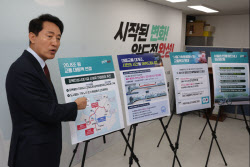 [포토]오세훈 후보, 교통 공약 발표                                                                                                                                                                       