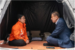 이준석, 박형준 정이한 단식장 방문에 “정치 품격…전재수 끝내 침묵”