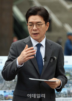 정원오 "2031년까지 36만호 공급"…吳보다 5만호 더했다