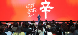 [포토]'농심 신라면 40주년' 관련 발표하는 조용철 농심 대표                                                                                                                                     