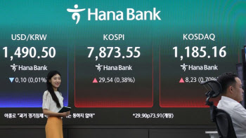 코스피, 개인 매수에 7900선 돌파…AI 훈풍 타고 강세
