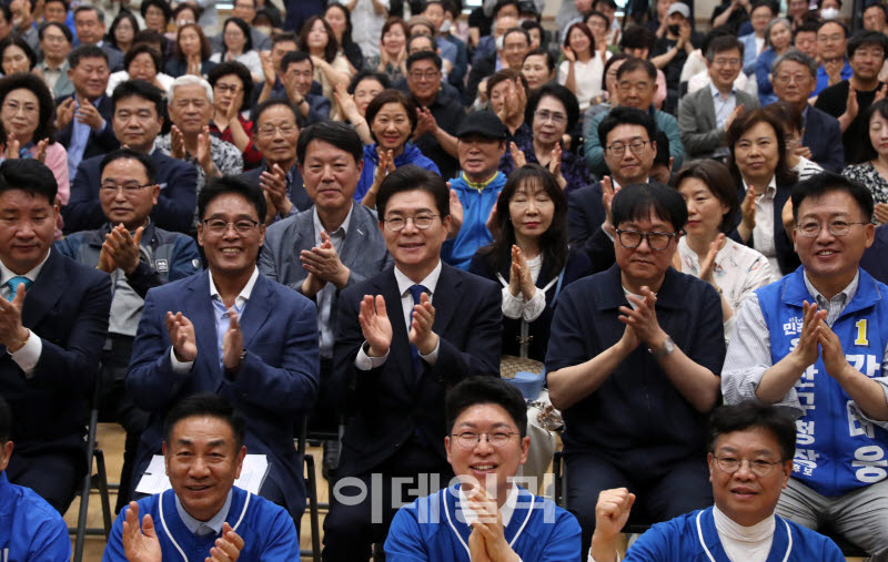  서울시리모델링조합협의회, 정원오 후보 지지선언                                                                                                                                                   