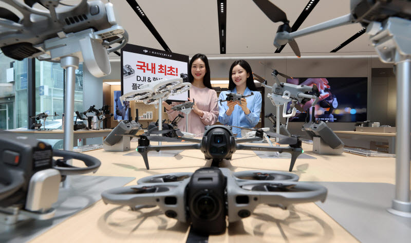 [포토]DJI X 핫셀블라드 플래그십 매장 국내 최초 오픈