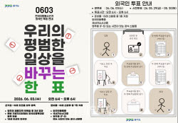 경기도, 외국인 유권자 지방선거 투표 참여 홍보