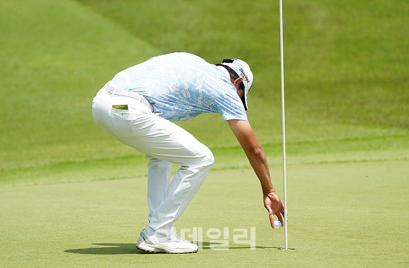  양지호, 이글 성공하며 홀아웃                                                                                                                                                                     