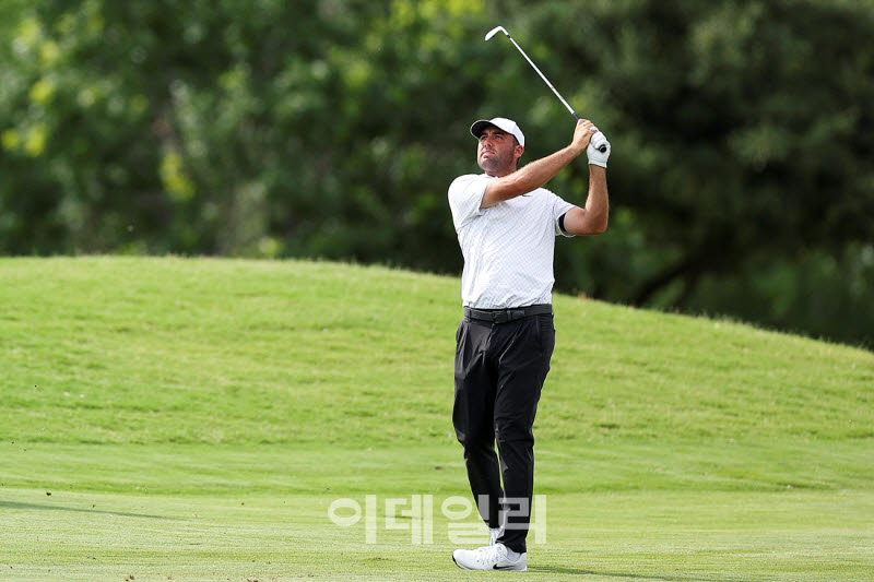 스코티 셰플러,기술적인 아이언샷                                                                                                                                                                   