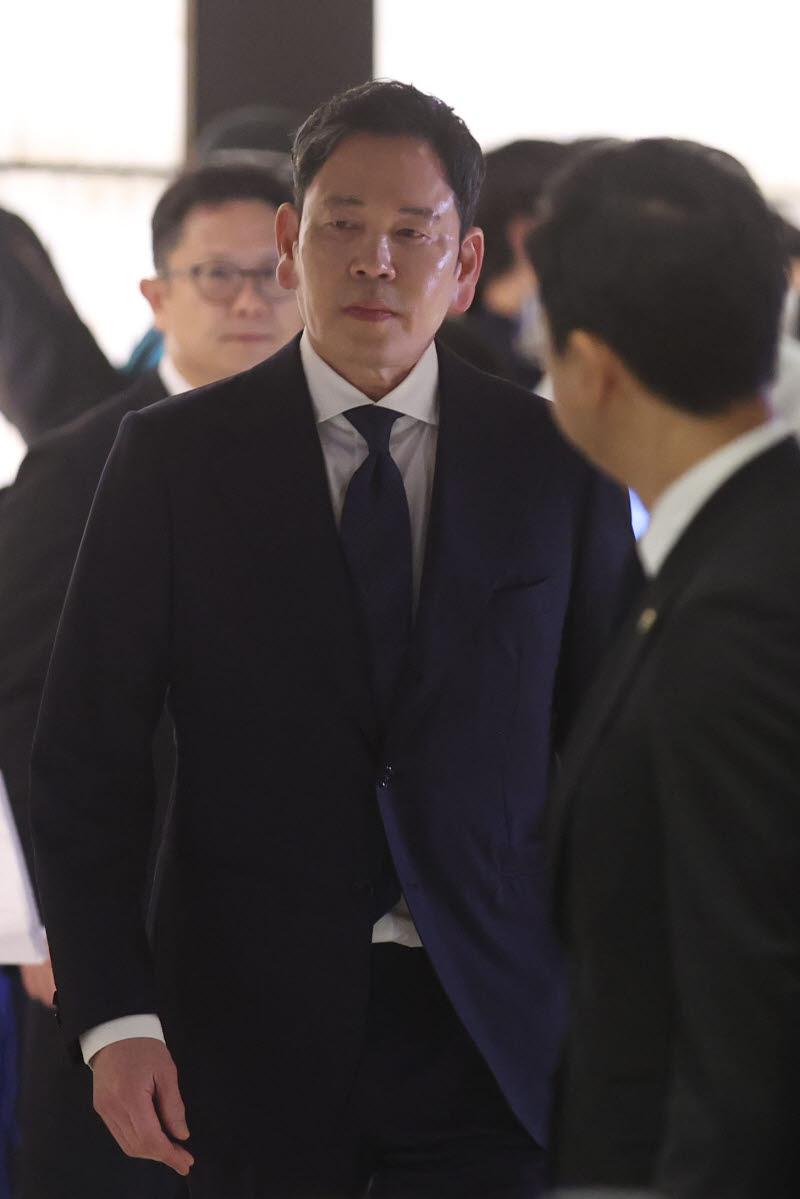정용진 신세계 회장, 침통한 표정                                                                                                                                                                   