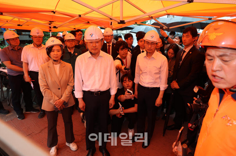 서소문 고가차도 붕괴, '사고 현장 찾은 장동혁 대표'                                                                                                                                      