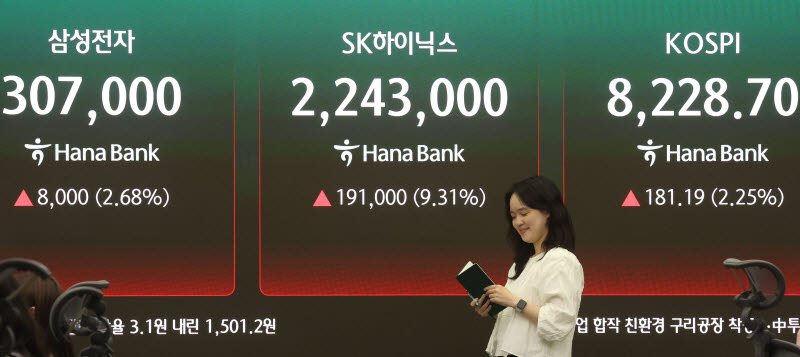 코스피와 함께 삼전·닉스 불기둥                                                                                                                                                                   