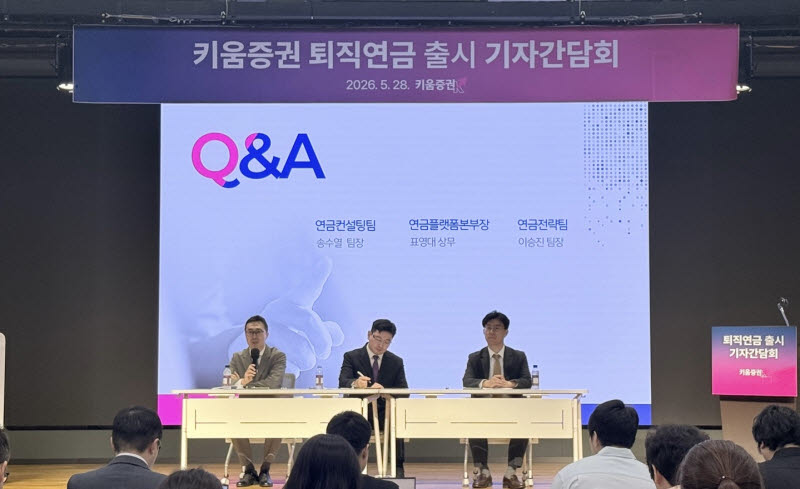 키움증권, 퇴직연금 시장 도전장…1년 수수료 면제·AI 관리 승부수