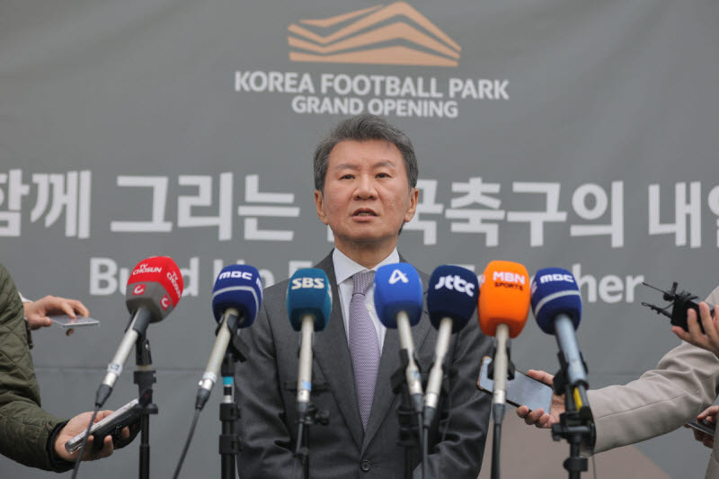 정몽규 “월드컵 뒤 축구협회장 사퇴”… 13년 만에 퇴진 예고
