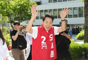 오세훈, '88시간 무한 책임 유세' 돌입…"사즉생의 각오로 임하겠어"