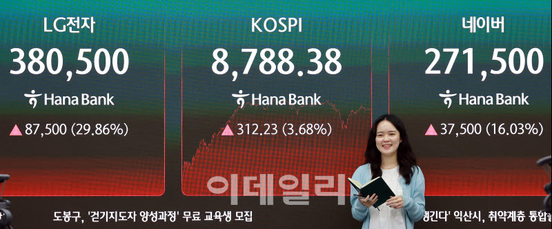 [포토]6월 첫날부터 '불기둥' 보인 코스피