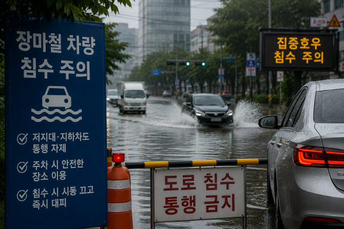 차보험 손해율 '비상'…손보사들 장마철 침수 대비 분주