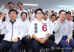 [6월 선거]계엄의 밤 국회 찾았던 한동훈…제명 딛고 5개월 만 원내 진입(종합)