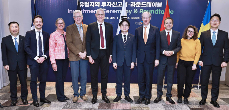 李대통령 방문 계기 EU 4개사 2500억 투자유치