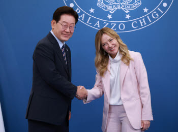 李대통령, 이탈리아 멜로니와 정상회담…"특별 전략적 동반자 관계로 도약"
