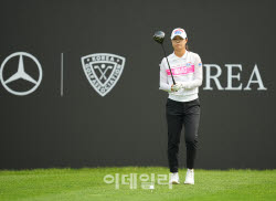 [포토]김가희,선두를 정조준한다                                                                                                                                                                          