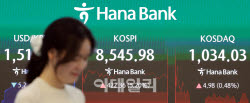 [포토]코스피 5.2% 상승, 8500선 회복…코스닥 1.86%↑                                                                                                                                                     