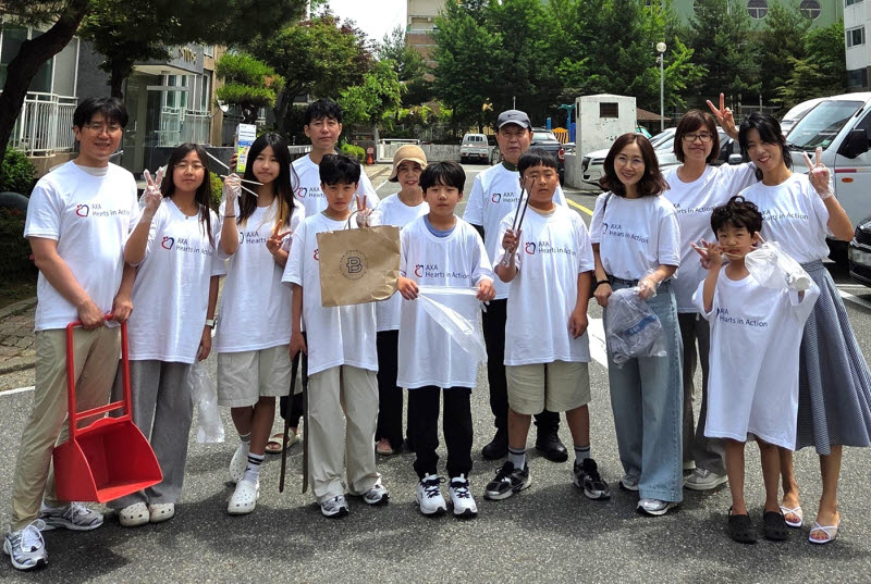 AXA손보, 사회공헌활동 주간 맞아 친환경 활동 전개