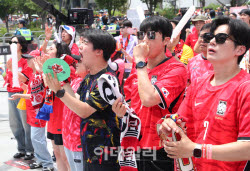 [포토] 아쉬운 한국-멕시코 축구 경기                                                                                                                                                                     