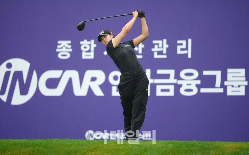 김민별,시즌 첫 승 향한 임팩트                                                                                                                                                                     